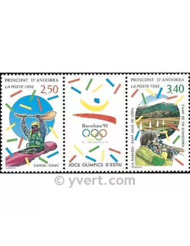 n° 419A - Timbre Andorre Poste