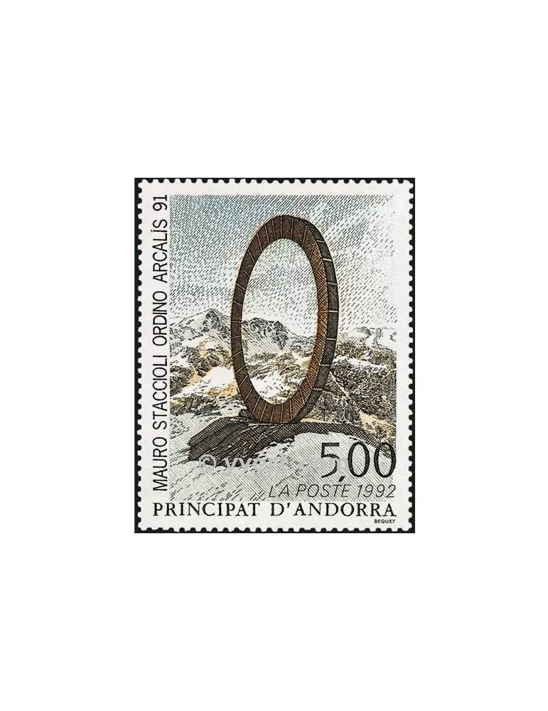 n° 423 - Timbre Andorre Poste
