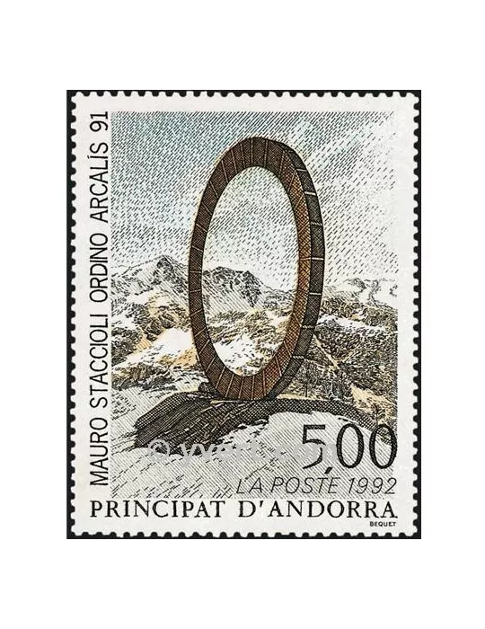 n° 423 - Timbre Andorre Poste