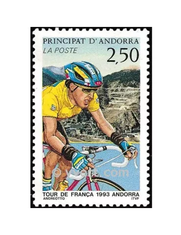 n° 434 - Timbre Andorre Poste