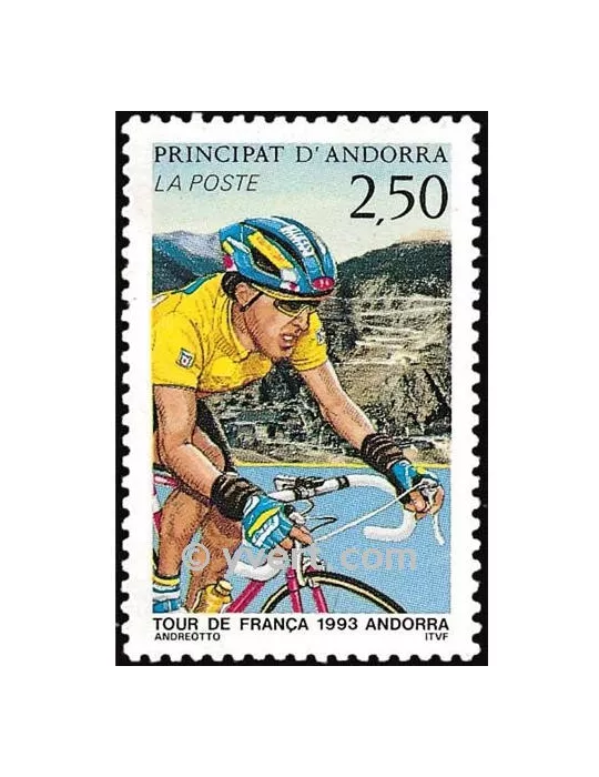 n° 434 - Timbre Andorre Poste