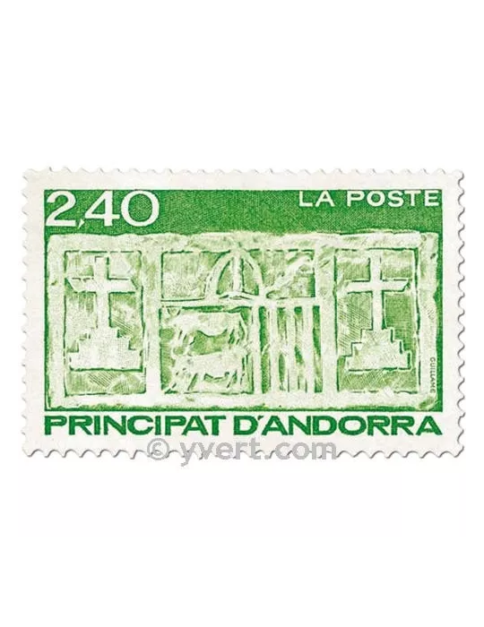n° 436/437 - Timbre Andorre Poste