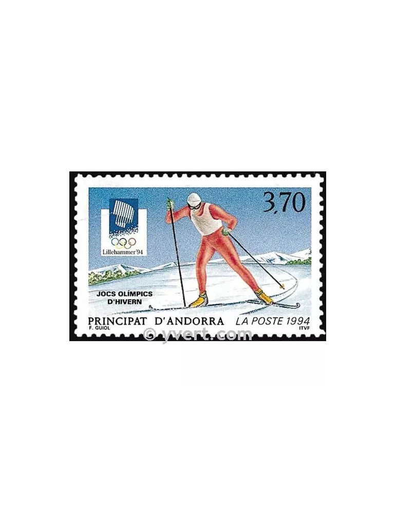 n° 441 - Timbre Andorre Poste