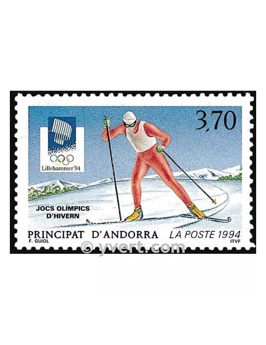 n° 441 - Timbre Andorre Poste