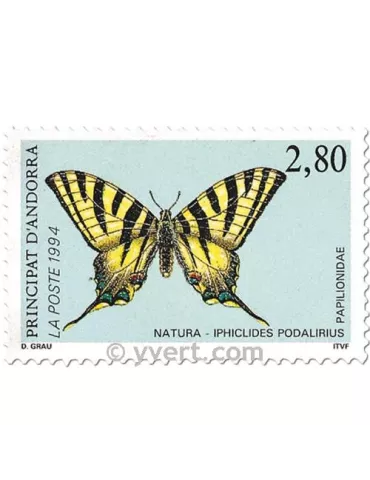 n° 451/452 - Timbre Andorre Poste