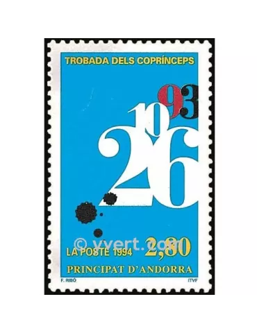 n° 453 - Timbre Andorre Poste