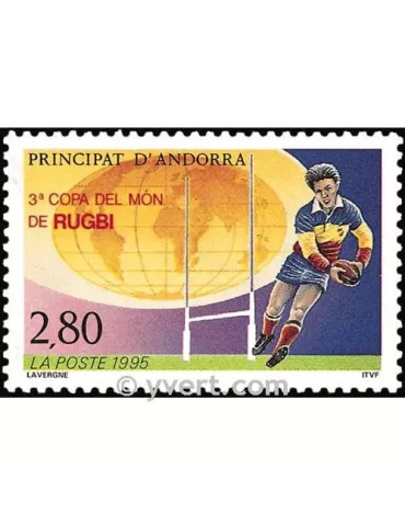 n° 455 - Timbre Andorre Poste