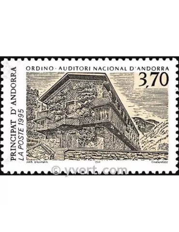 n° 460 - Timbre Andorre Poste