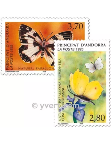 n° 462/463 - Timbre Andorre Poste
