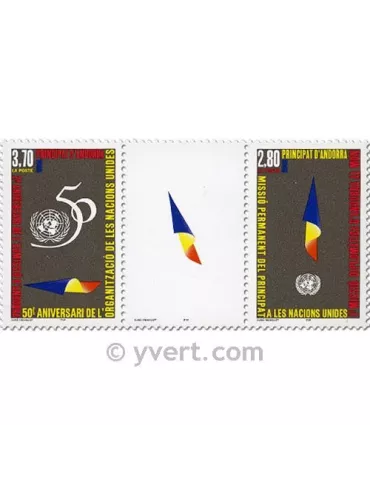 n° 465A - Timbre Andorre Poste