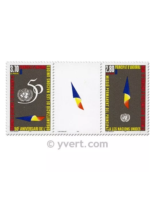 n° 465A - Timbre Andorre Poste