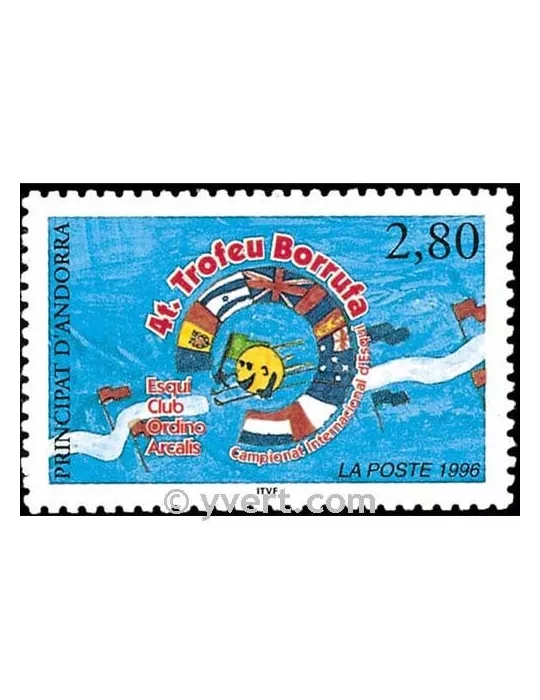 n° 467 - Timbre Andorre Poste