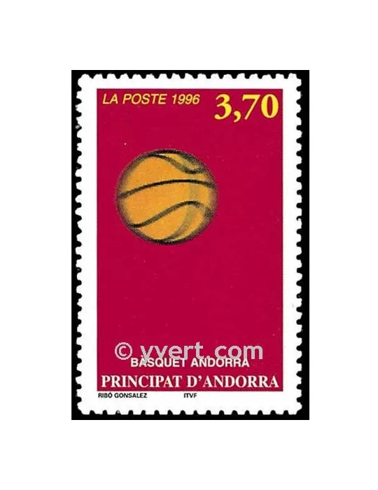 n° 468 - Timbre Andorre Poste