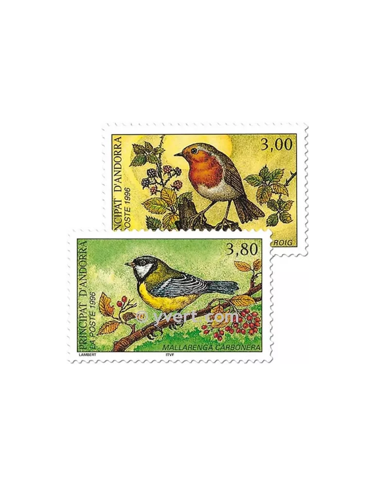 n° 470/471 - Timbre Andorre Poste