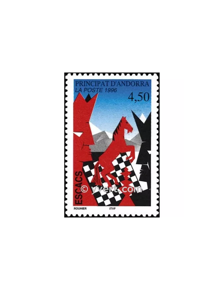 n° 477 - Timbre Andorre Poste