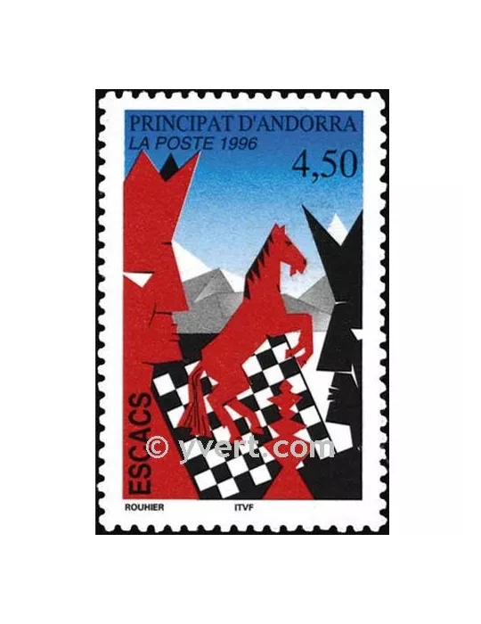 n° 477 - Timbre Andorre Poste