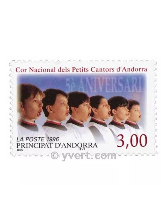 n° 480 - Timbre Andorre Poste
