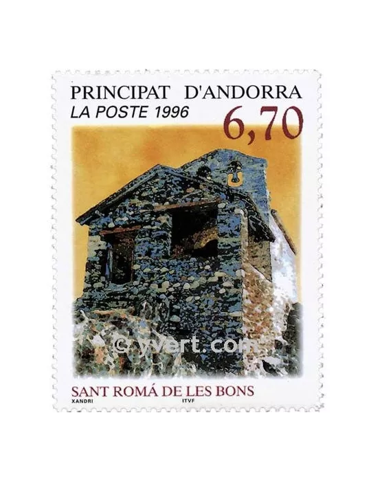 n° 482 - Timbre Andorre Poste