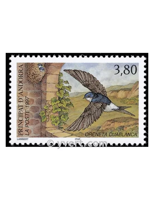 n° 488 - Timbre Andorre Poste