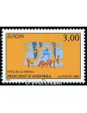 n° 504 - Timbre Andorre Poste