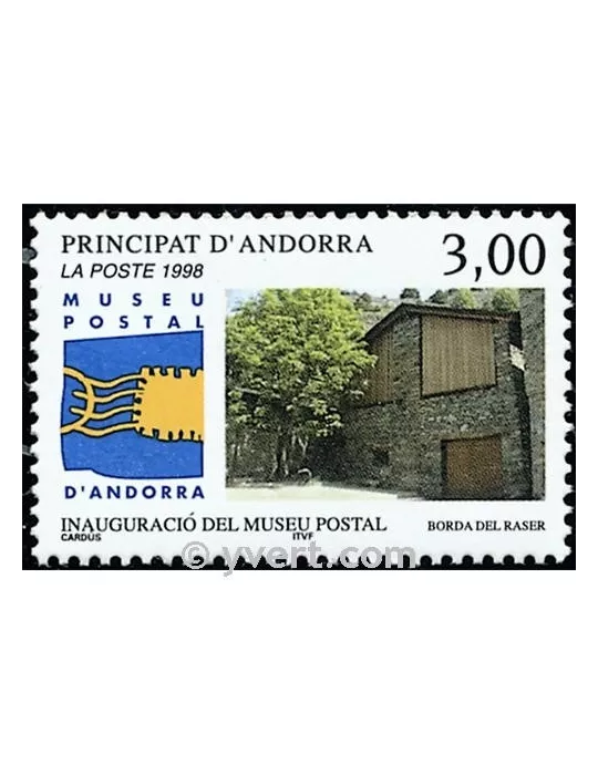 n° 510 - Timbre Andorre Poste