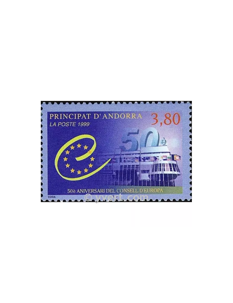 n° 515 - Timbre Andorre Poste