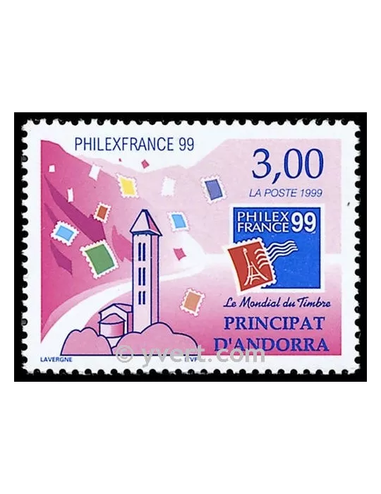 n° 518 - Timbre Andorre Poste