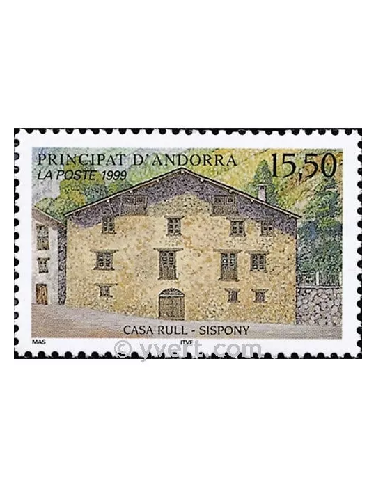 n° 522 - Timbre Andorre Poste