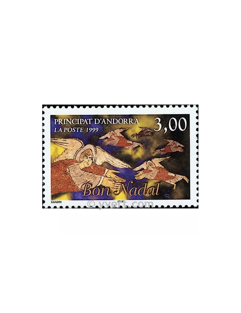 n° 524 - Timbre Andorre Poste