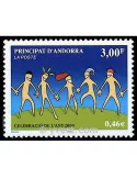 n° 525 - Timbre Andorre Poste
