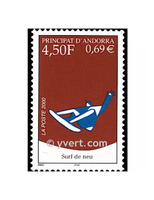 n° 526 - Timbre Andorre Poste