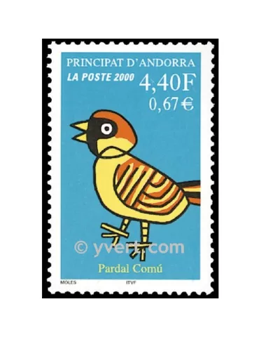 n° 533 - Timbre Andorre Poste