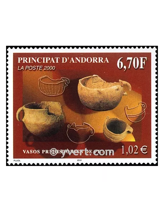 n° 538 - Timbre Andorre Poste