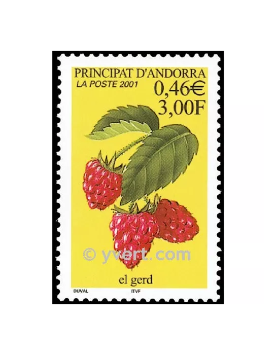 n° 547 - Timbre Andorre Poste