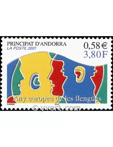 n° 549 - Timbre Andorre Poste