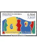 n° 549 - Timbre Andorre Poste