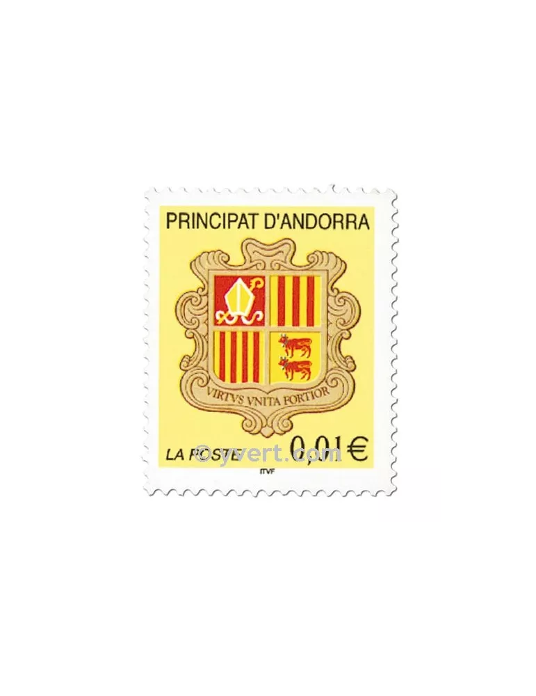n° 555/558 - Timbre Andorre Poste