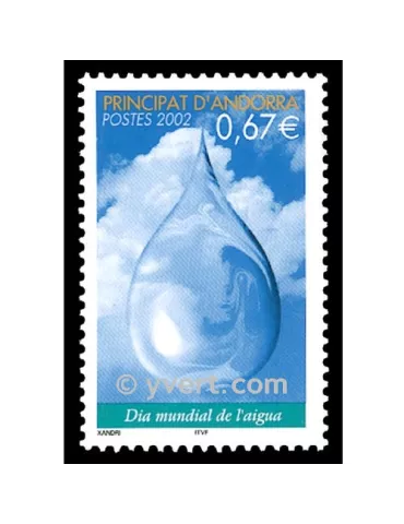 n° 568 - Timbre Andorre Poste