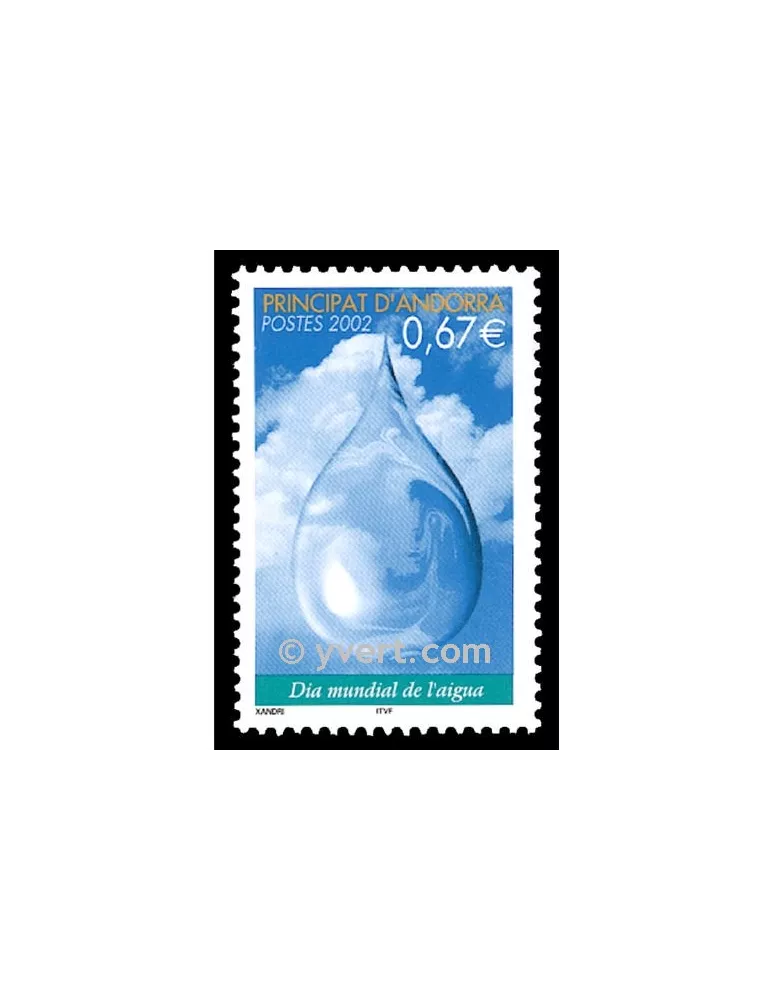 n° 568 - Timbre Andorre Poste