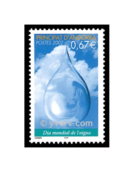 n° 568 - Timbre Andorre Poste