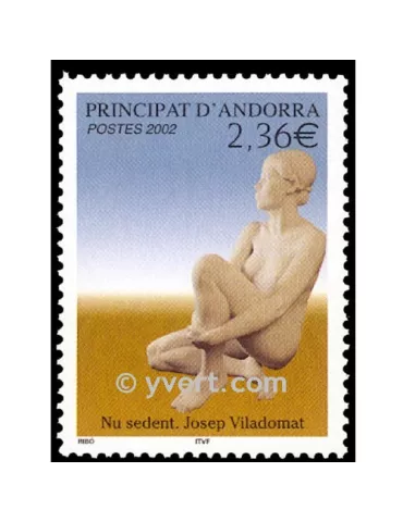 n° 571 - Timbre Andorre Poste