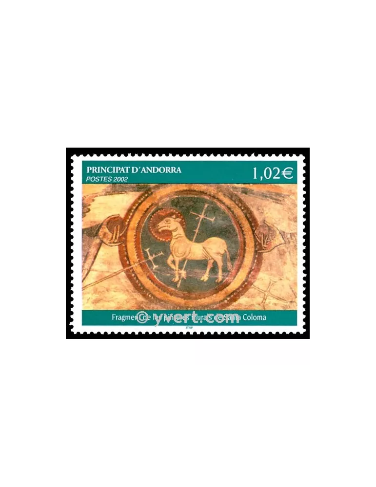 n° 574 - Timbre Andorre Poste