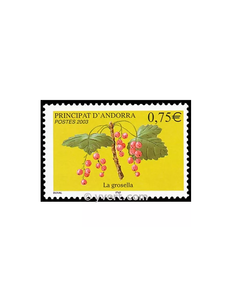n° 585 - Timbre Andorre Poste
