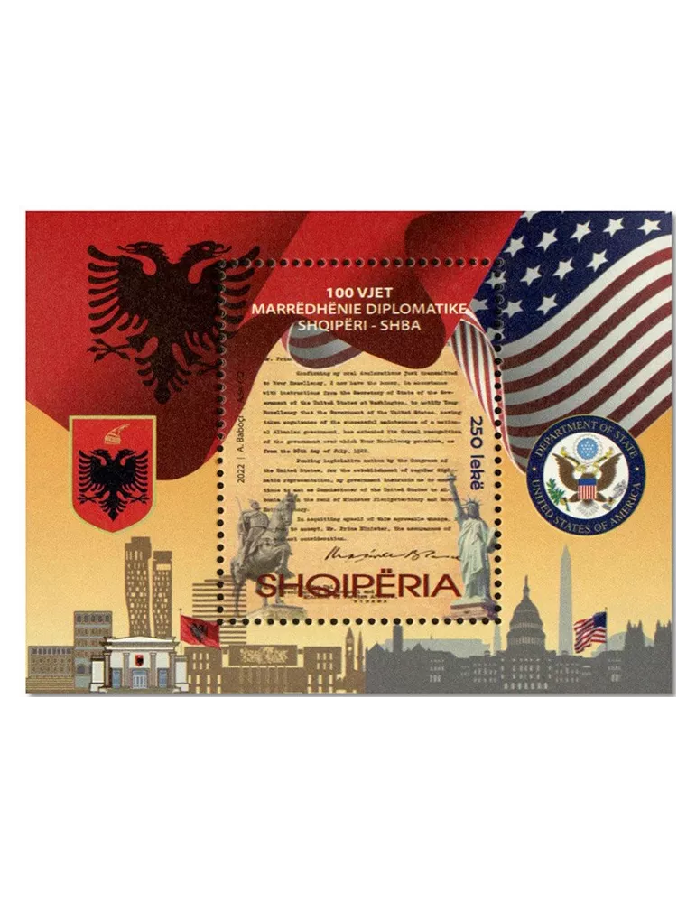 n° 178 - Timbre ALBANIE Blocs et feuillets