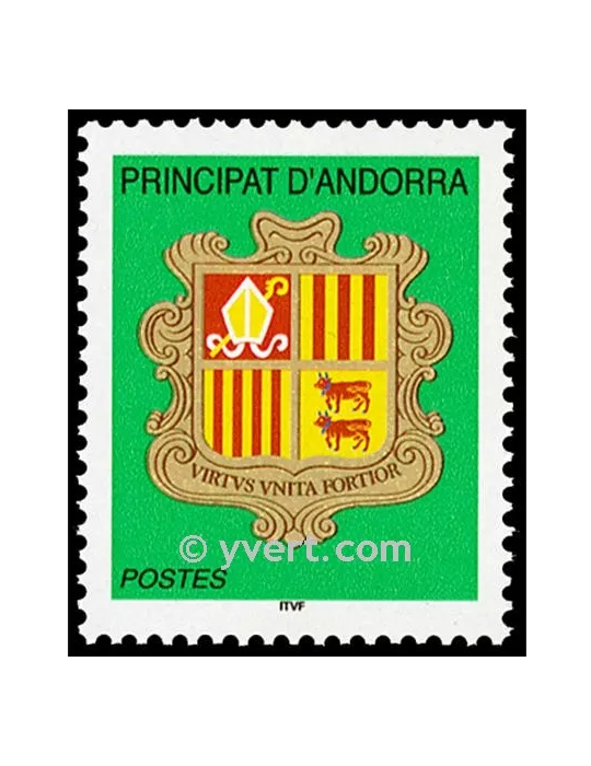 n° 588 - Timbre Andorre Poste