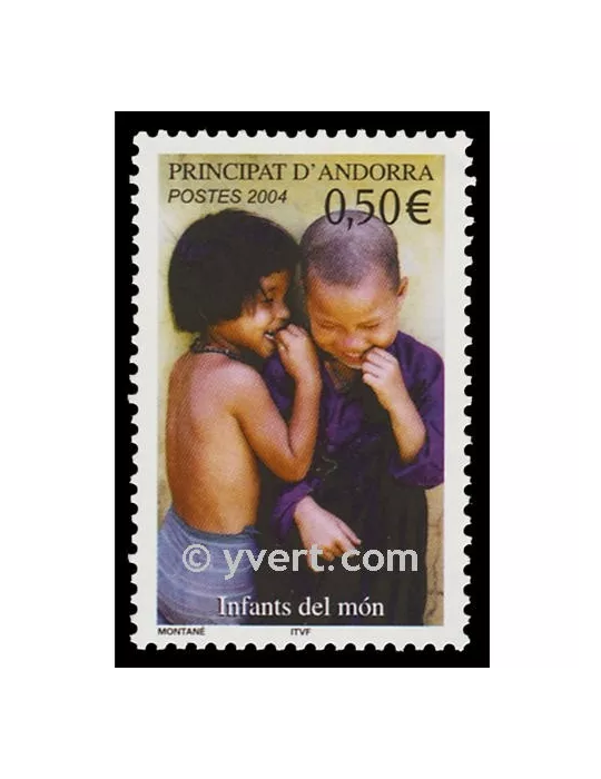 n° 592 - Timbre Andorre Poste