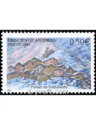 n° 597 - Timbre Andorre Poste
