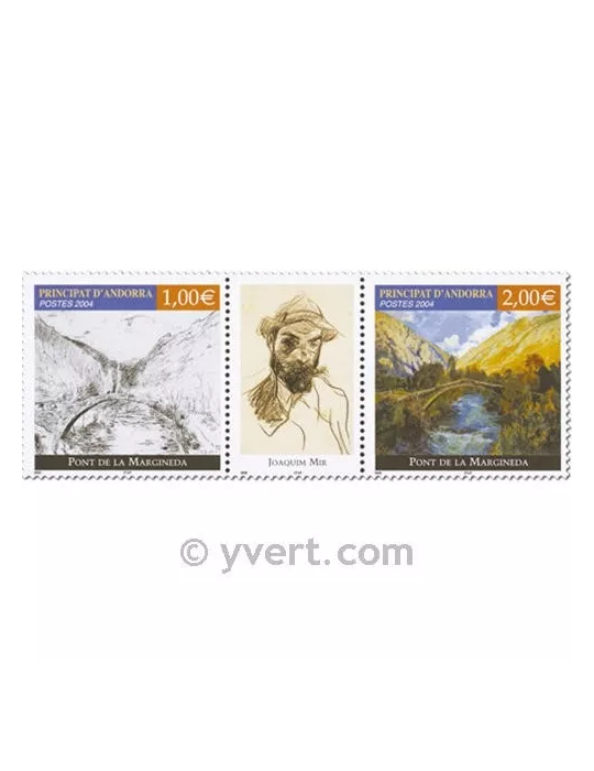 n° 599/600 - Timbre Andorre Poste