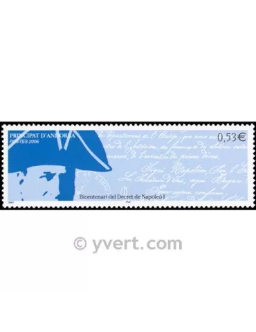 n° 625 - Timbre Andorre Poste