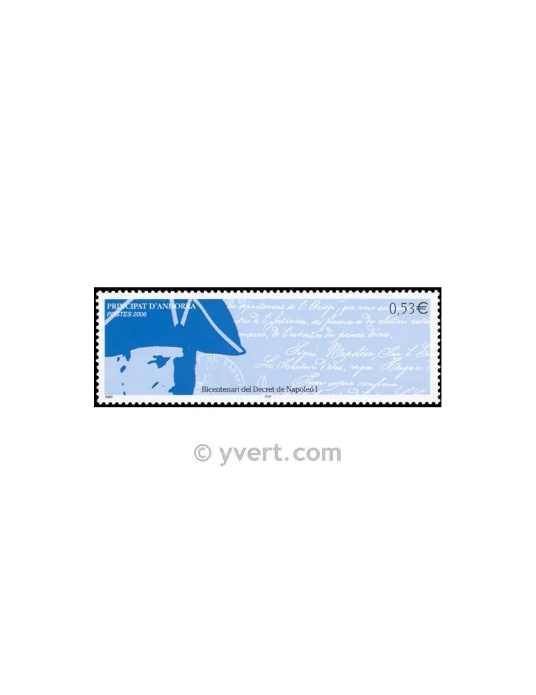 n° 625 - Timbre Andorre Poste